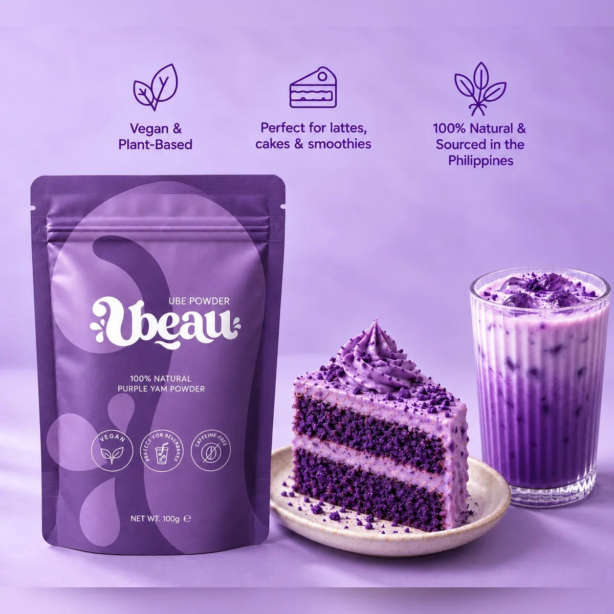 UBEAU™ Premium Organic Ube Powder